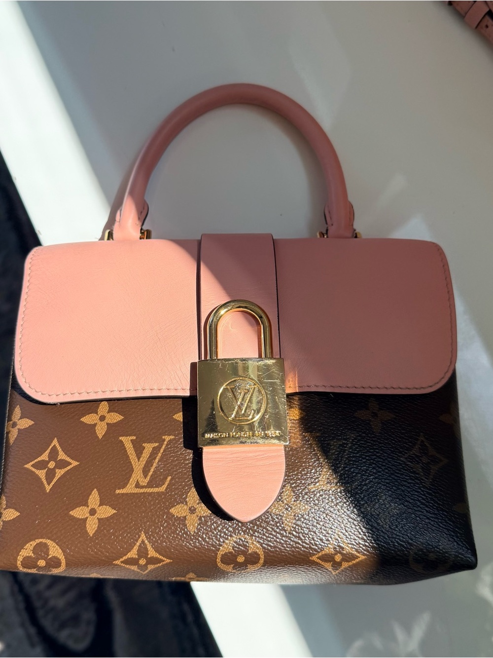 Louis Vuitton Pink Locky BB Handle Satchel - Picture 2 of 14